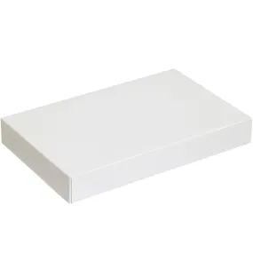 15 x 9 1/2 x 2 White Apparel Boxes