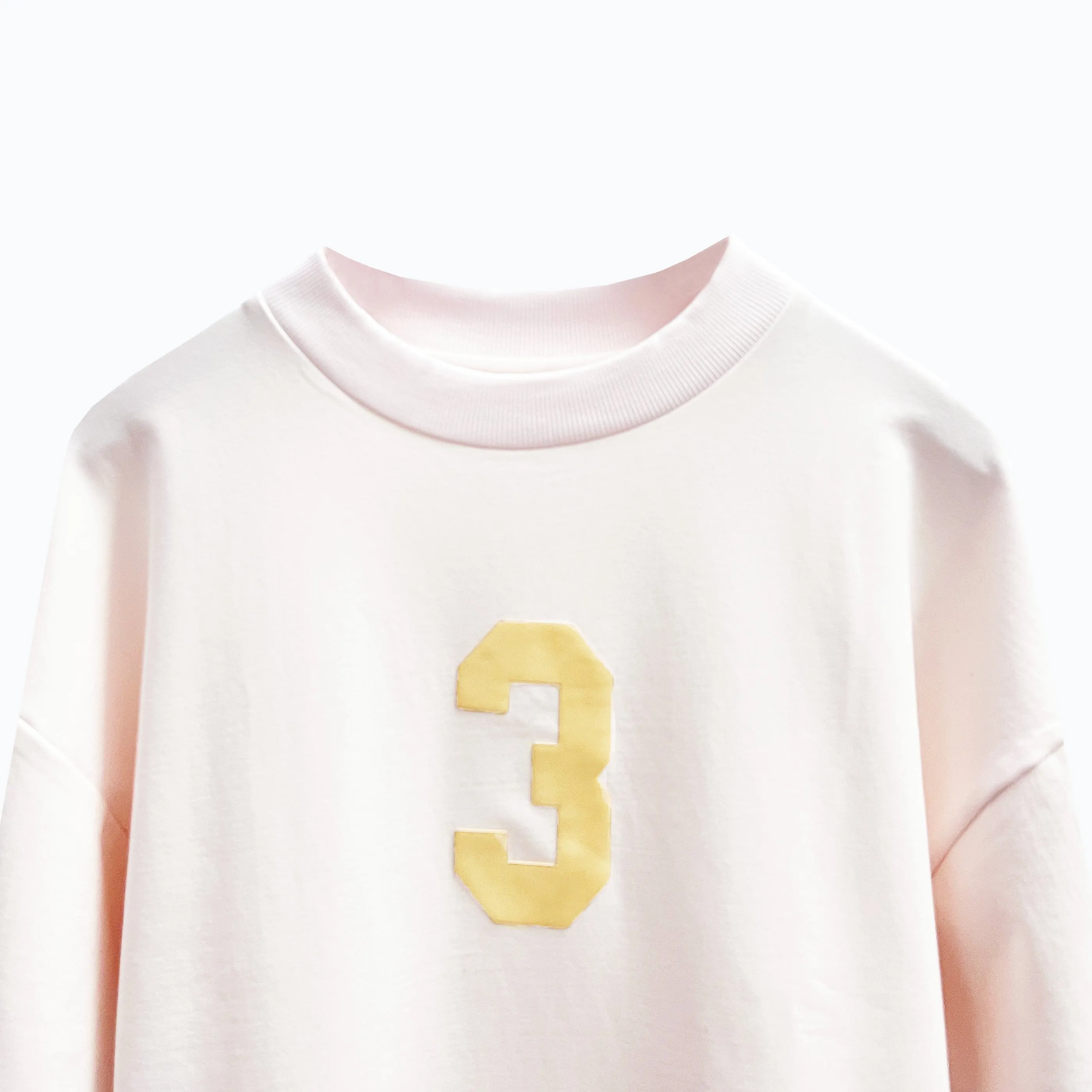 3 T-shirt in Pink [Unisex]