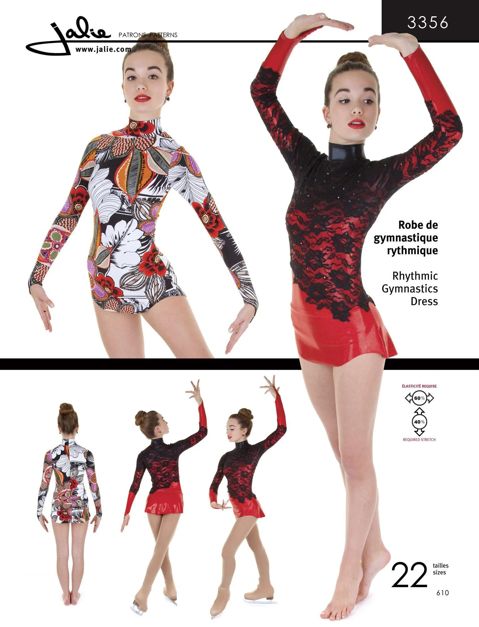 3356 // Rhythmic Gymnastics Dress