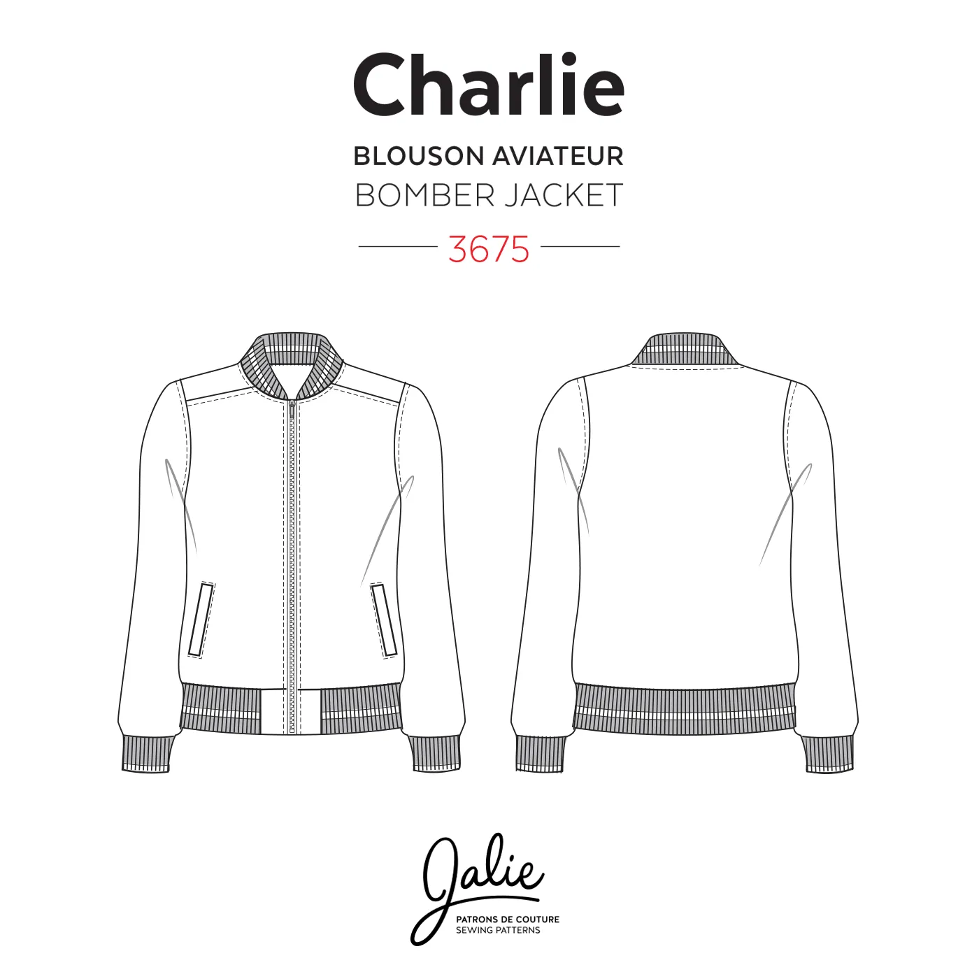 3675 // CHARLIE Bomber Jacket