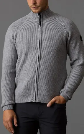 7GG MERINO FULL ZIP CARDIGAN - CLEARANCE