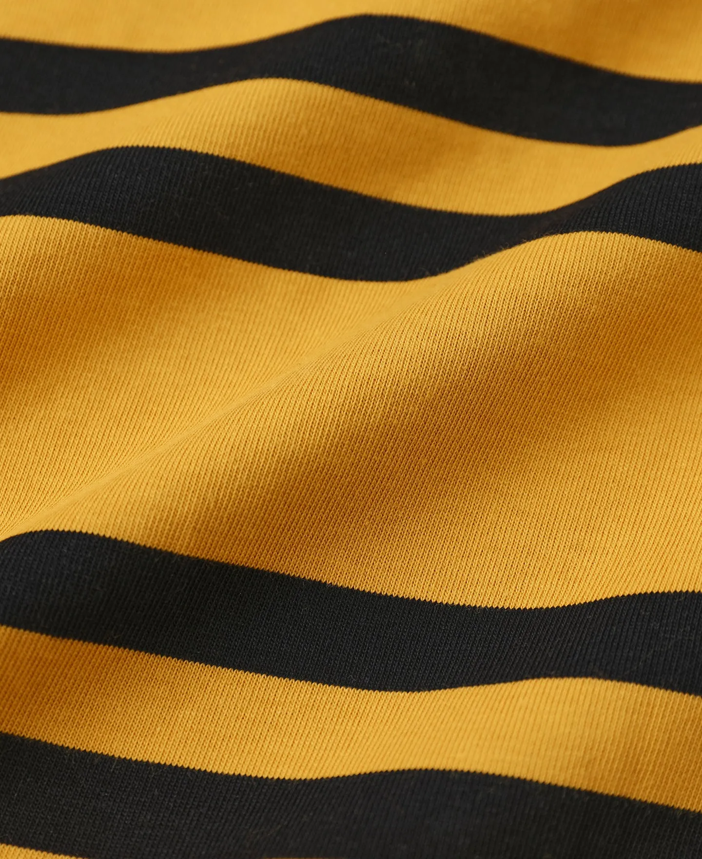 9.8 oz IVY Style Striped T-Shirt - Yellow/Black