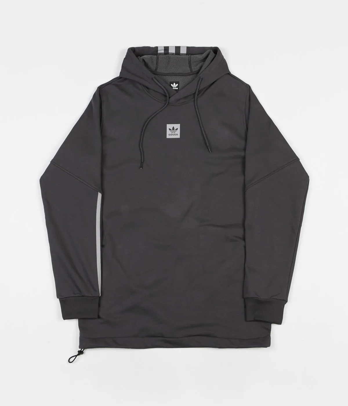 Adidas Cornered Hoodie - Solid Grey / Light Granite