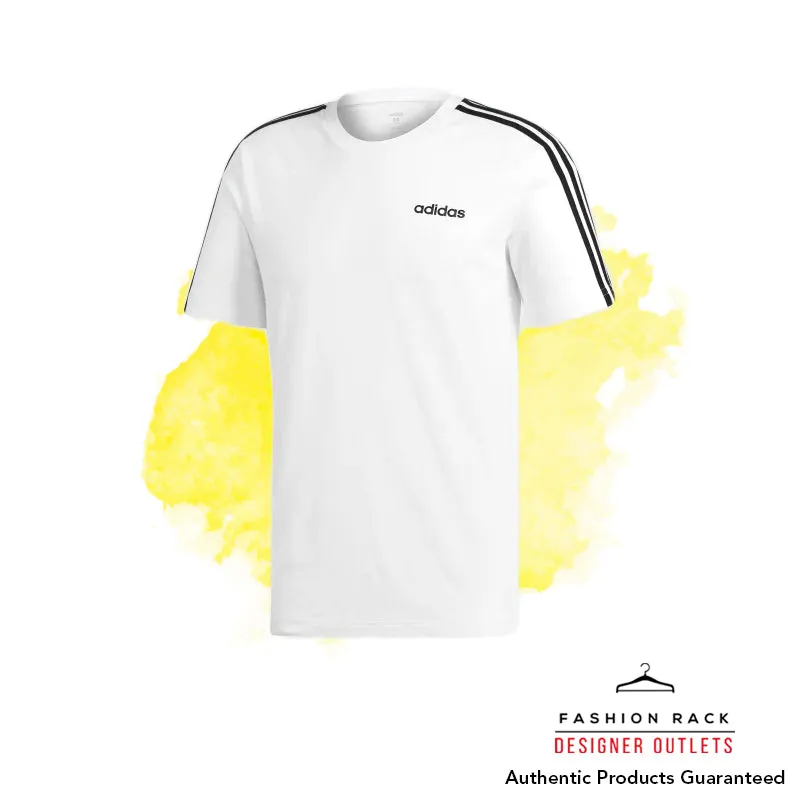 Adidas Essentials 3-Stripes Tee White/Black