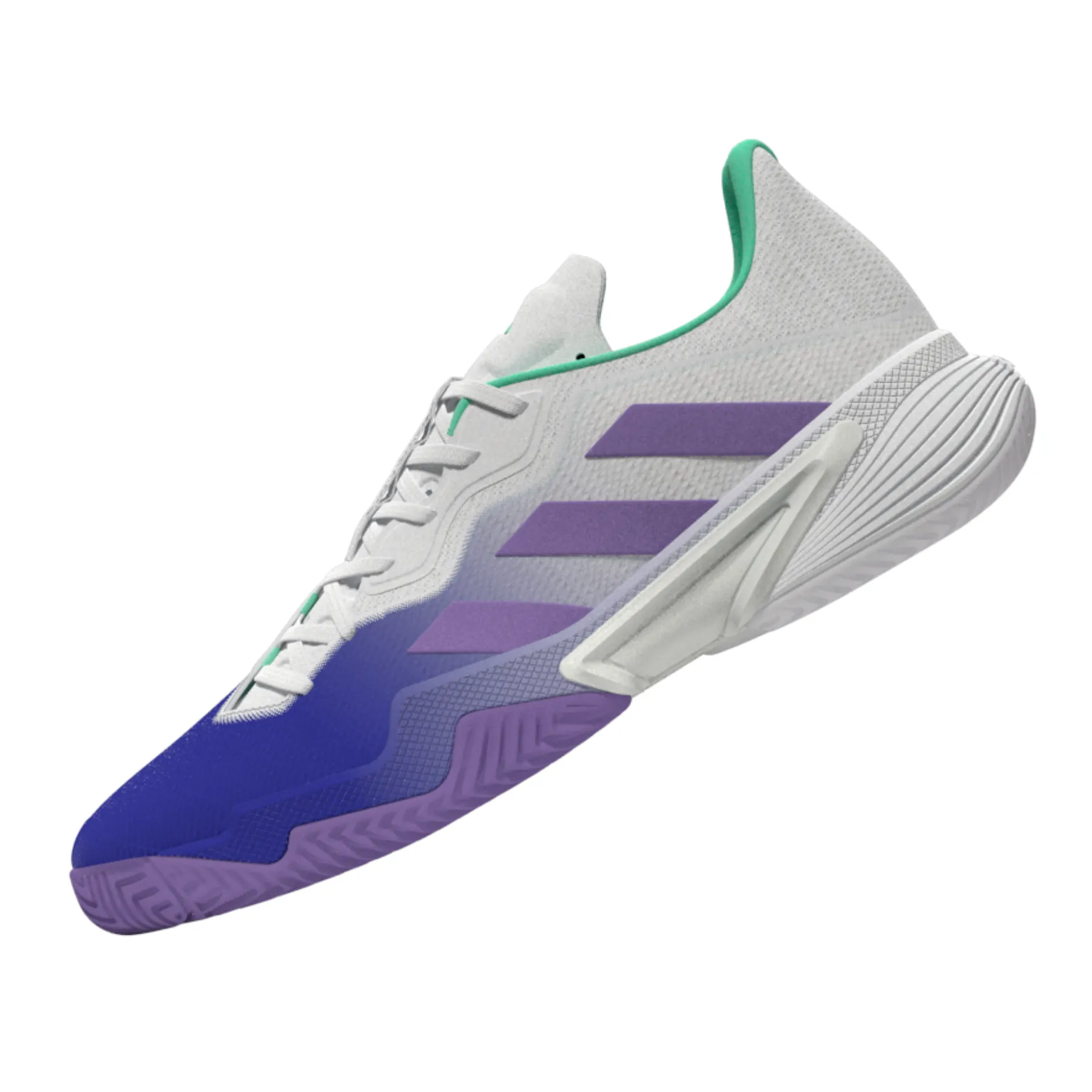 Adidas Performance Barricade Women Tennis Shoes - LUCBLU/VIOFUS/PULMIN