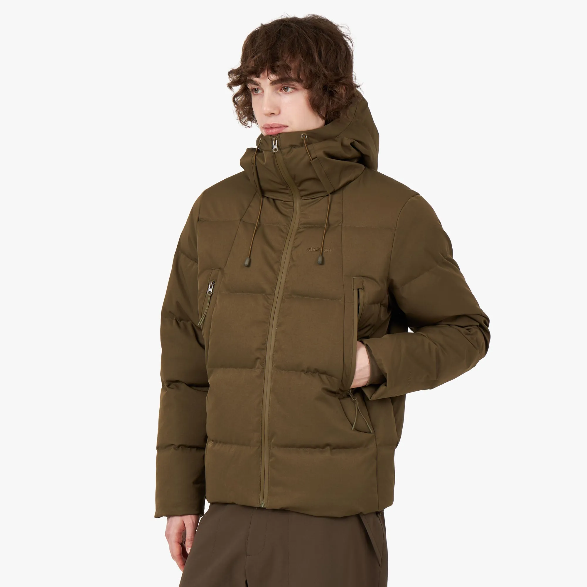 afield out Ridge Puffer Jacket / Army Green