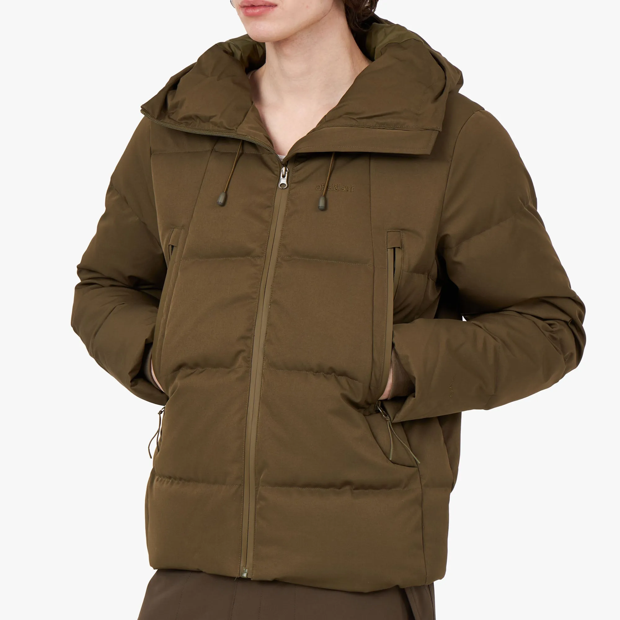 afield out Ridge Puffer Jacket / Army Green