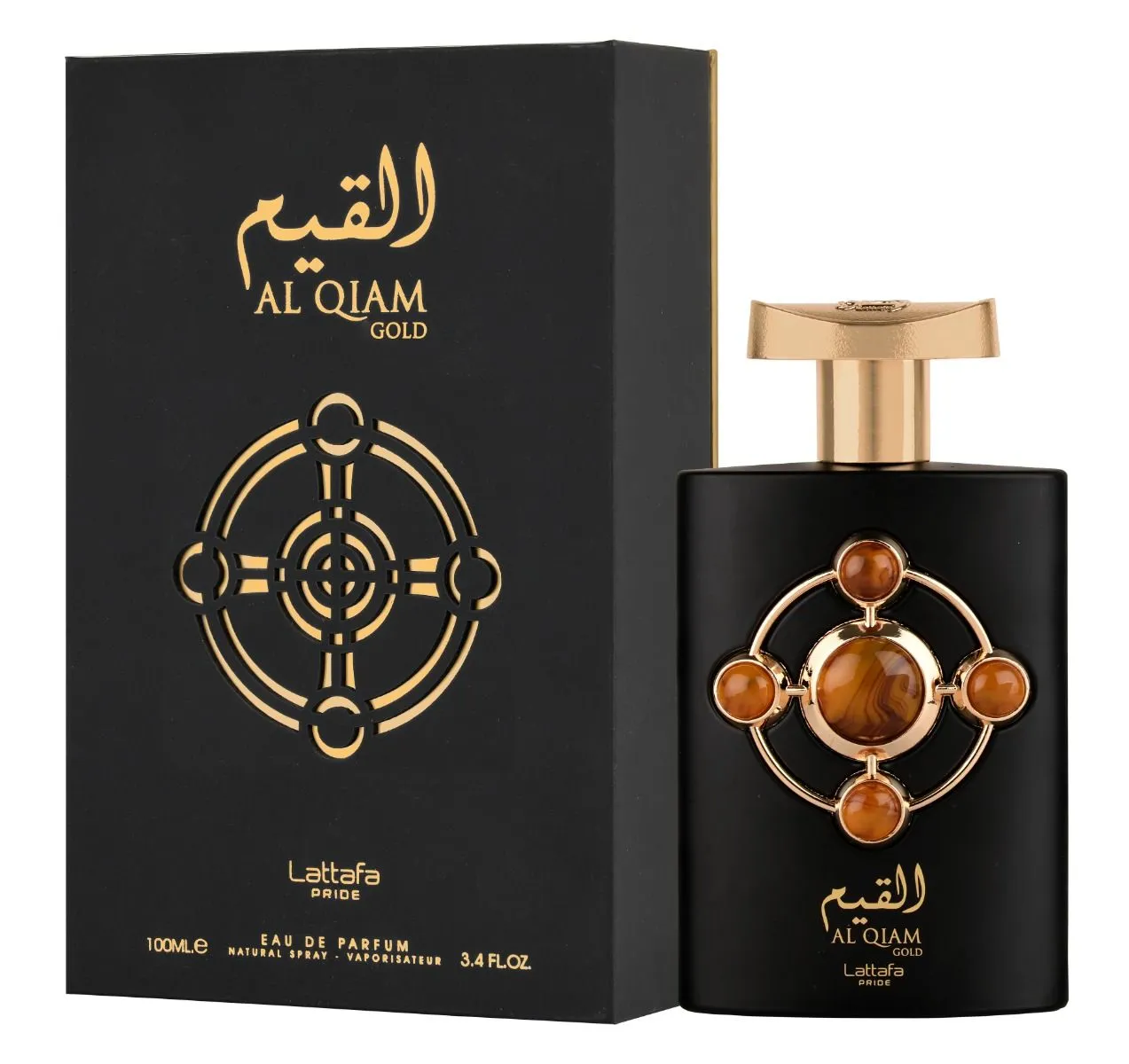 Al Qiam Gold By LATTAFA PRIDE Eau De Parfum Spray 3.4 oz 100 ml