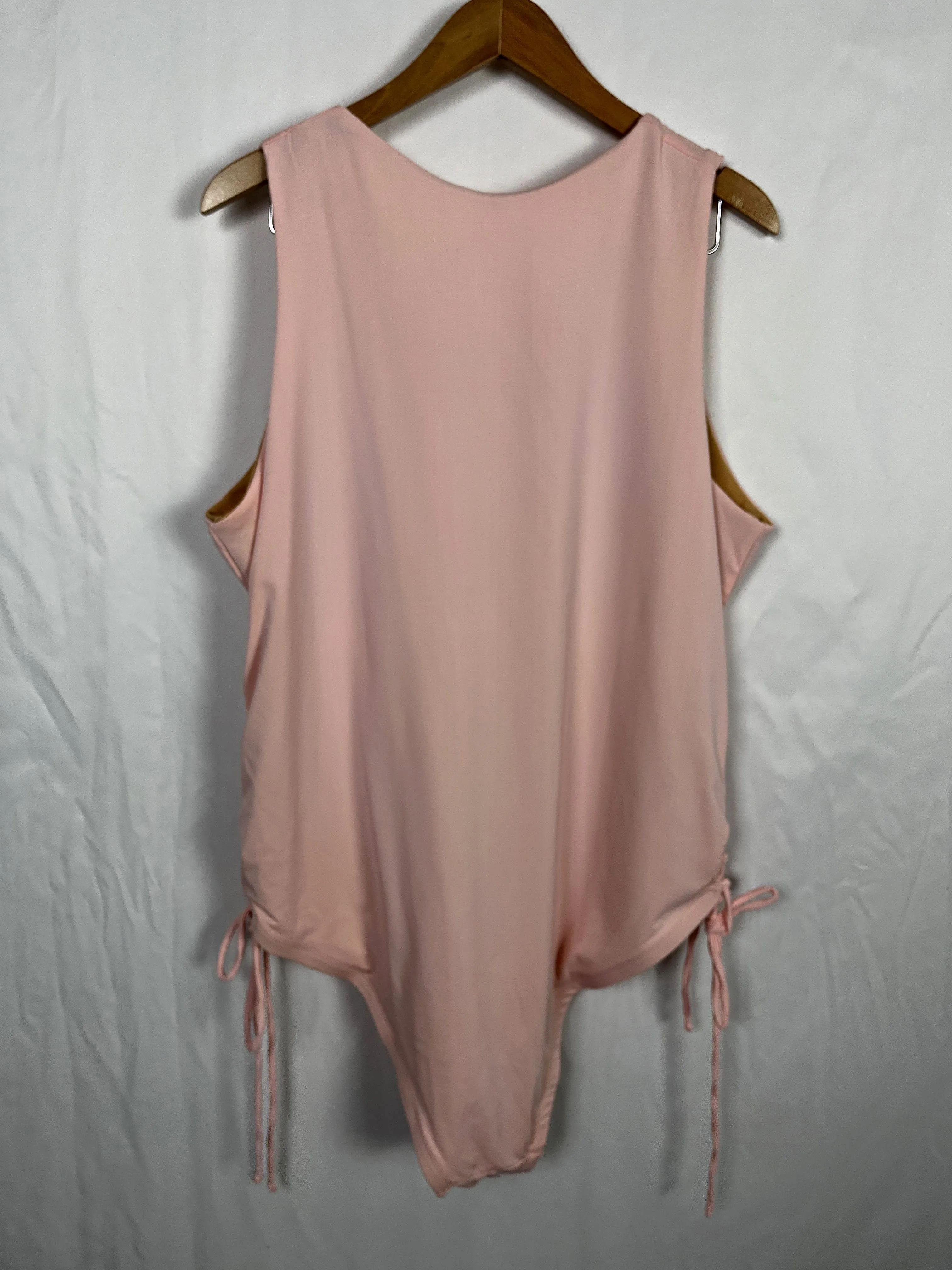 Alpine Butterfly Swim Size 26W (5X) Light Pink Swimsuit NWT