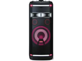 Altavoz de gran potencia - LG OL100, 2000 W, Karaoke, Party Thruster, Efectos DJ, Bluetooth, Negro