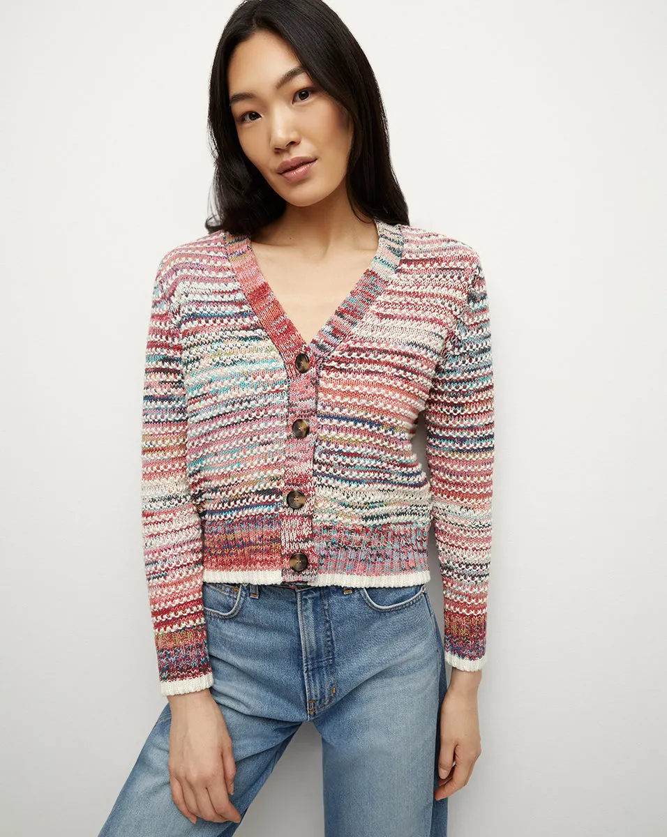 Ansonia Striped Cardigan