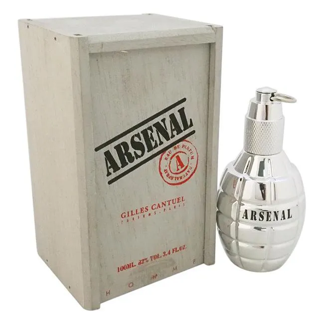 ARSENAL PLATINUM BY GILLES CANTUEL FOR MEN -  Eau De Parfum SPRAY