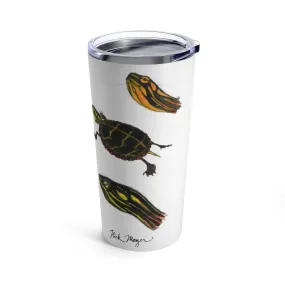 Baby Painted Turtles, 20 oz Steel Tumbler