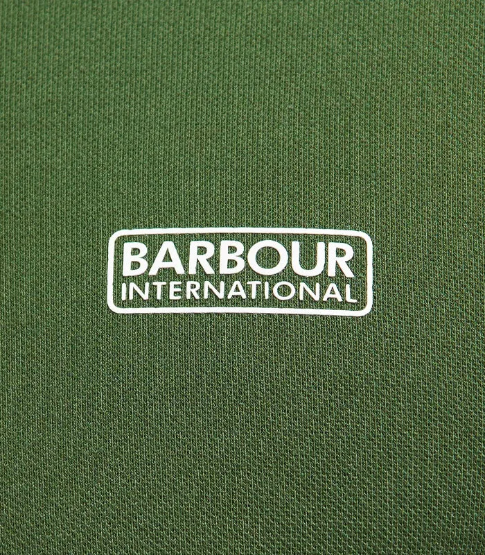 BARBOUR INTERNATIONAL ESSENTIAL POLO KOMBU GREEN