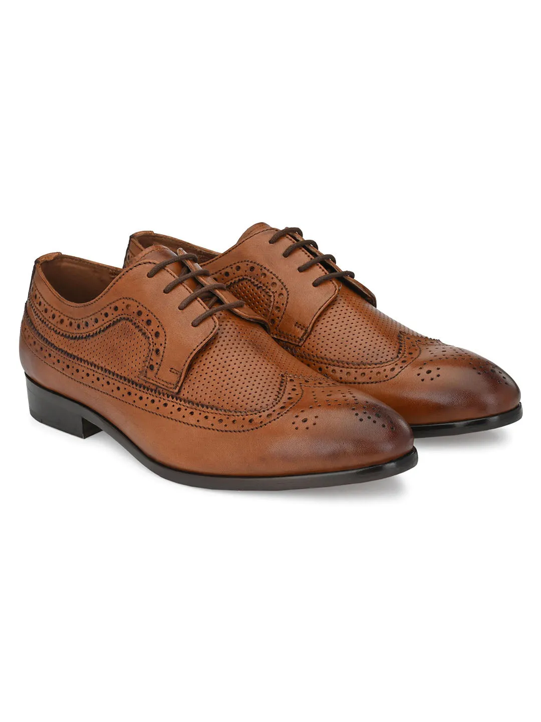 Bastian Cognac Brogues