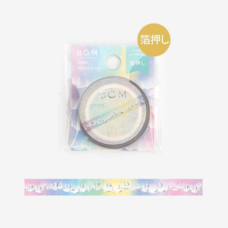 BGM Colorful Lace Masking Tape