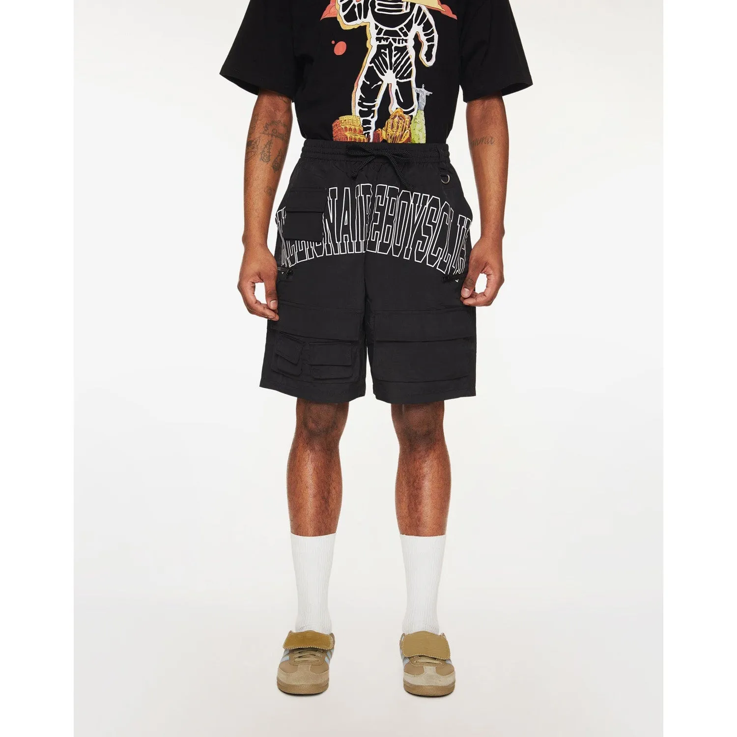 Billionaire Boys Club Men Wanderer Shorts Black