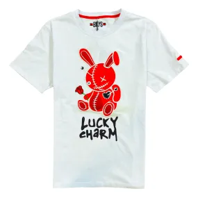 BKYS 'Lucky Charm' T-Shirt (White/Red) T934