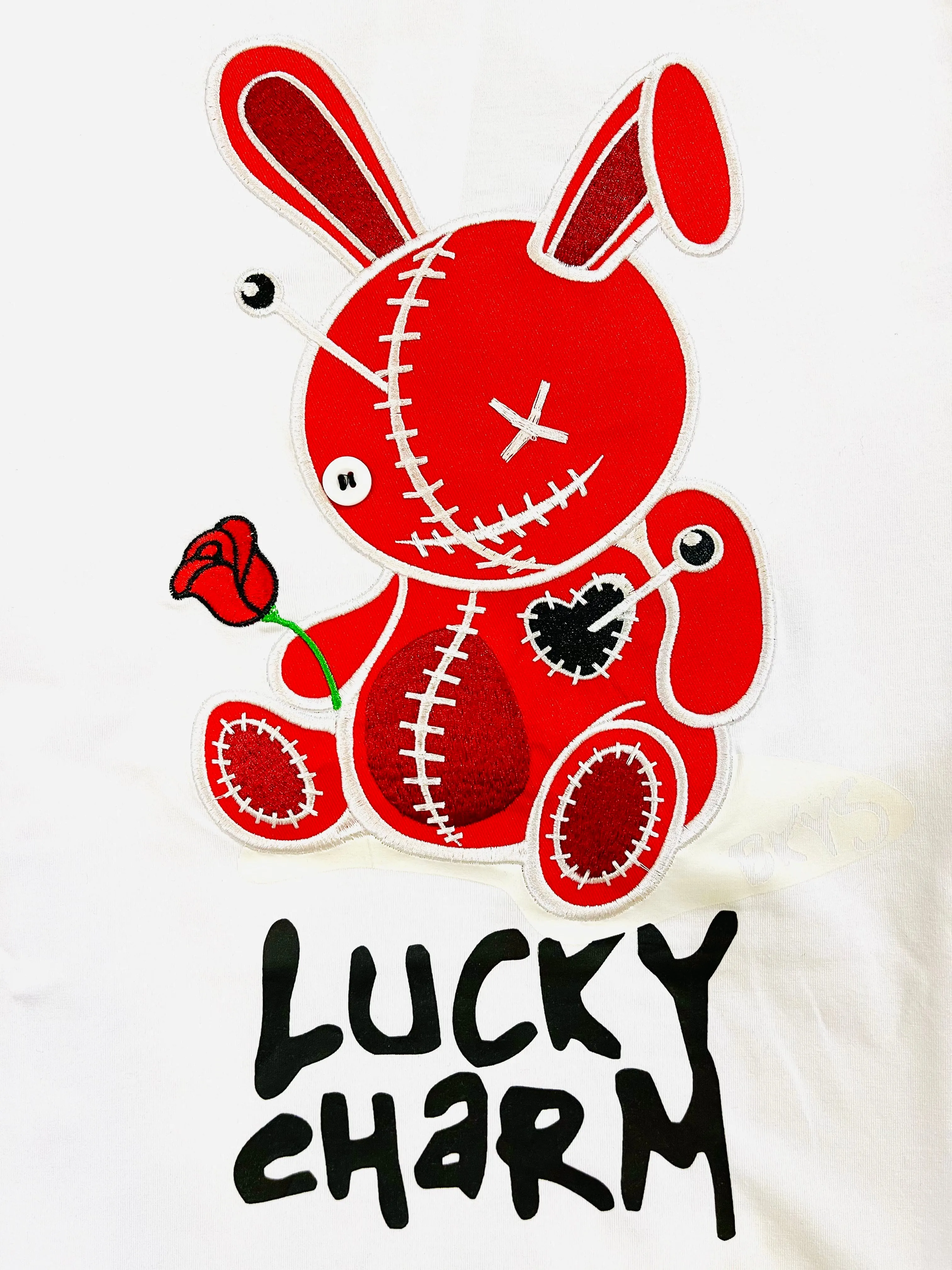 BKYS 'Lucky Charm' T-Shirt (White/Red) T934