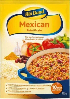 Blå Band Mexican Casserole 188g, 12-Pack