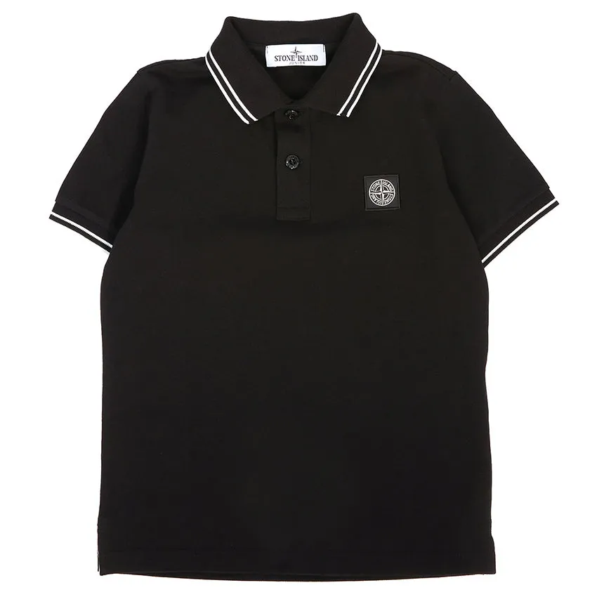 Black Logo Polo