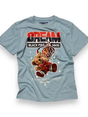 Black Pike Kids 'Dream' T-Shirt (Lt Blue) BS5137