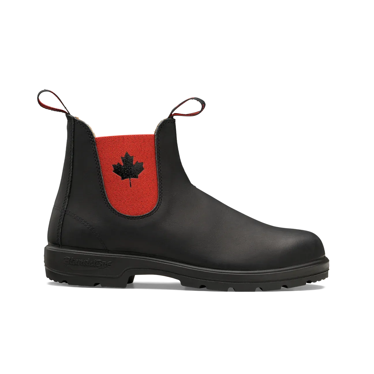 Blundstone Eh! Boot Black w/Red Elastic - 1474