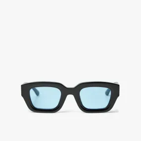 Bonnie Clyde Karate Sunglasses Black / Blue