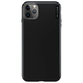 Capa para iPhone 11 Pro Max de Polímero Preta Fosca