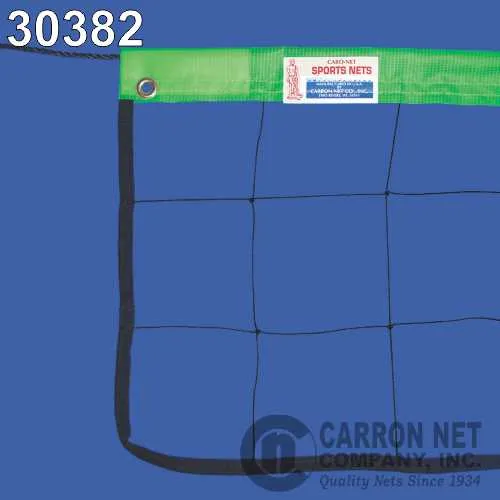 Carron Net 30382 V-Ball Net Green w/ Rope Cable