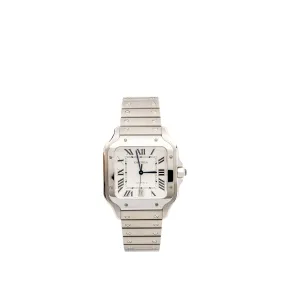 Cartier Santos De Cartier Watch Large Model Stainless Steel Ref:WSSA0018