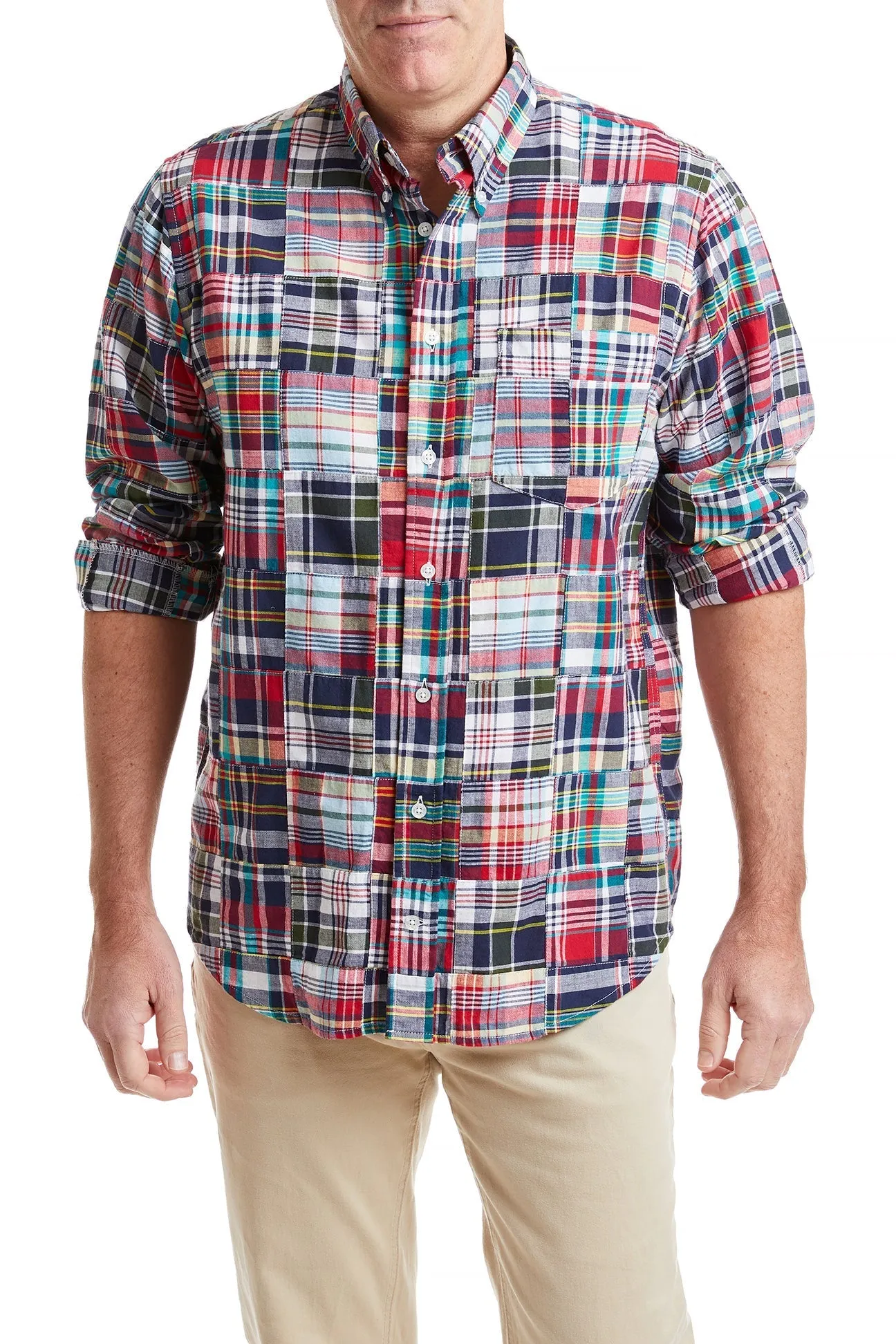 Chase Shirt Chancellor Patch Madras