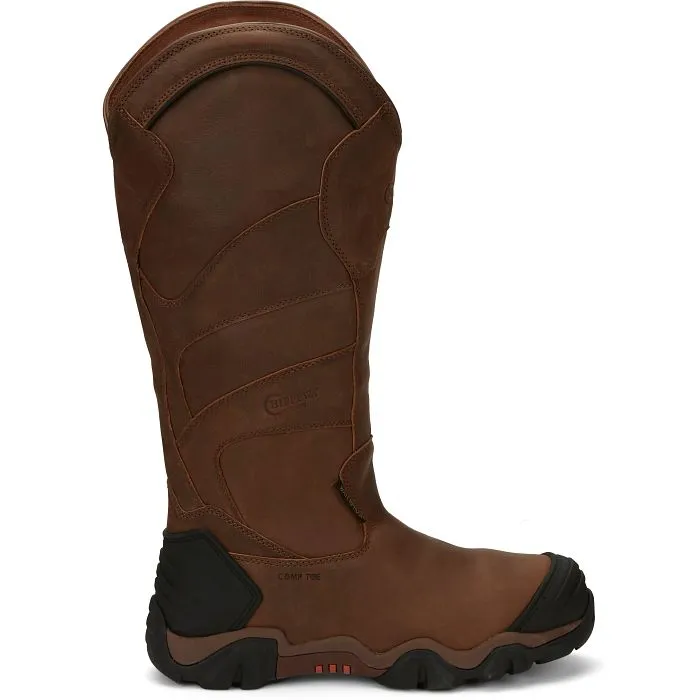 Chippewa Men's Cross Terrain 17" Comp Toe WP Pull-On Snake Hunt Boot- AE5034