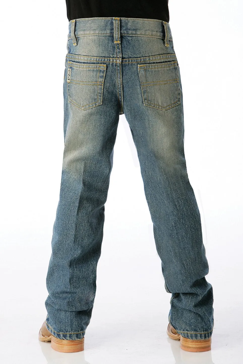 Cinch Boys Low Rise Medium Stonewash Jeans Style MB10141001