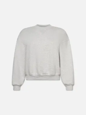 Classic Crew Sweatshirt -- Heather Grey