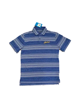 Columbia Blue Stripe Polo