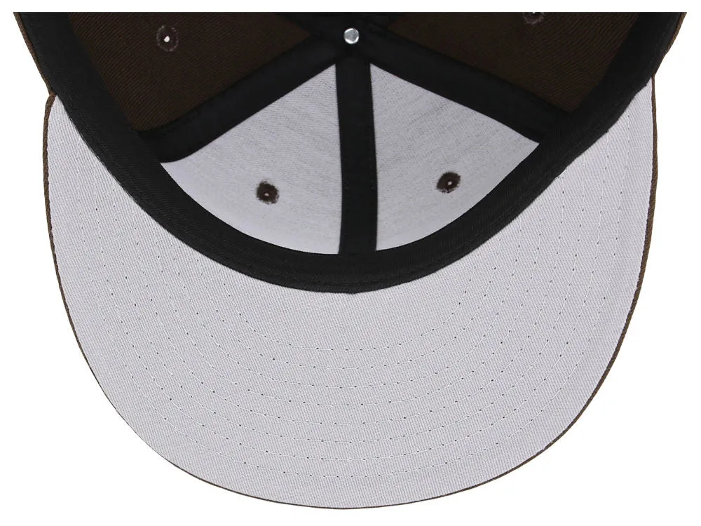 Crowns By Lids Full Court Fitted Cap - Brown