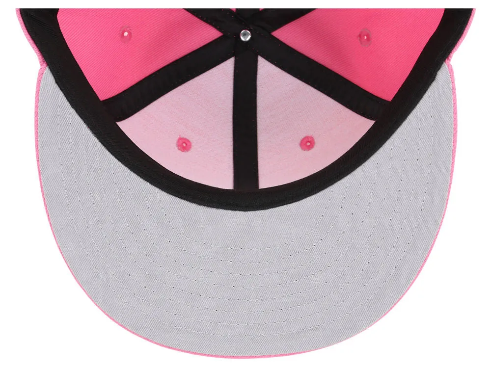 Crowns By Lids Full Court Fitted Cap - Pink