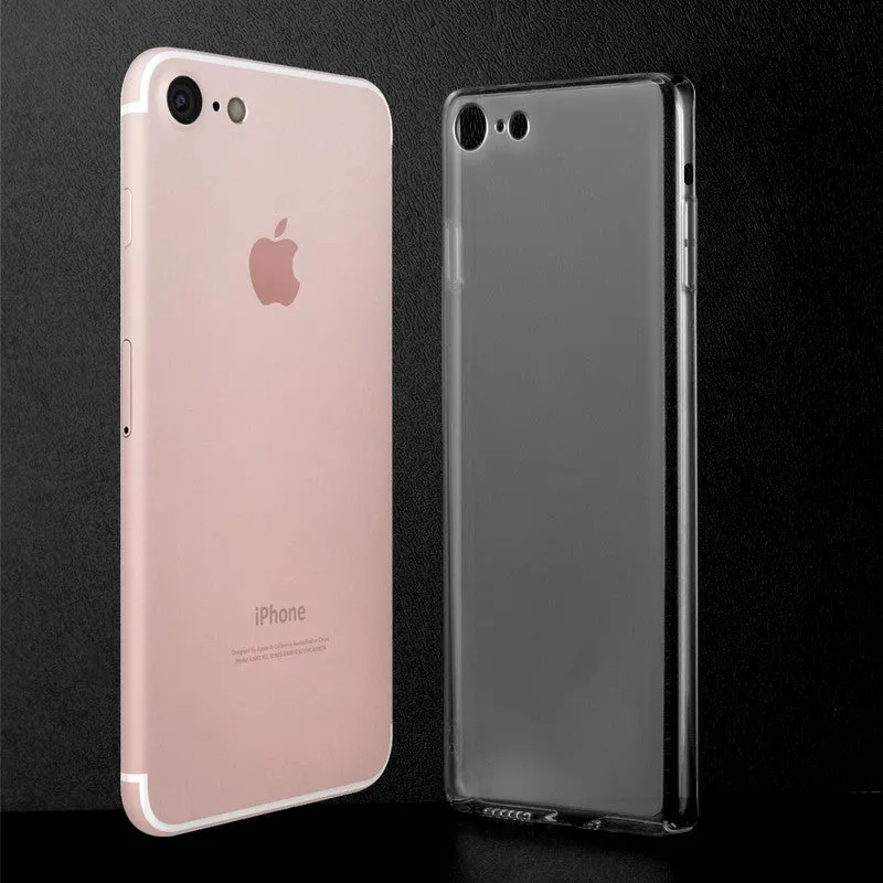 Crystal Clear Hard Back Anti-Yellowing Phone Case For Apple iPhone 8