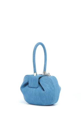 Demi Bag in Light Blue Denim Recycled Cotton Linen