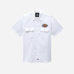 Dickies Shirt Short-Sleeve Logo White