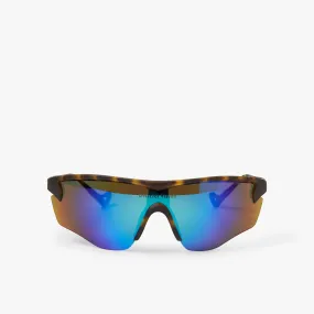 District Vision Junya Racer Tortoise / Blue Mirror