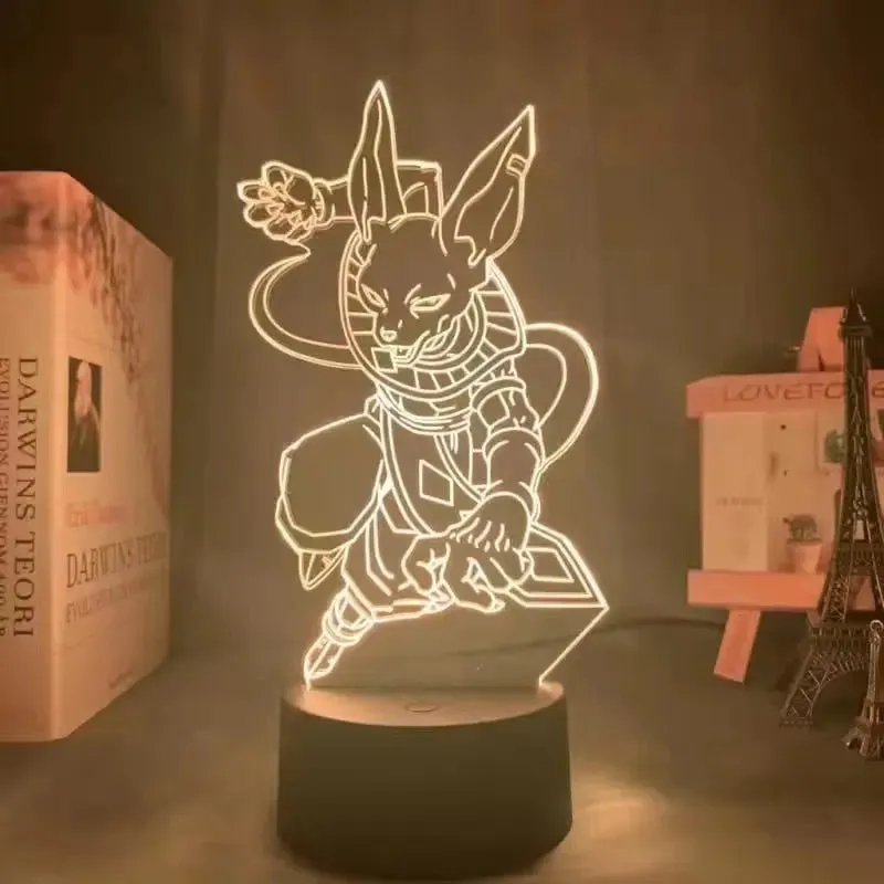 Dragon Ball Nightlight Goku figure LED