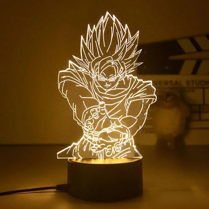 Dragon Ball Nightlight Goku figure LED