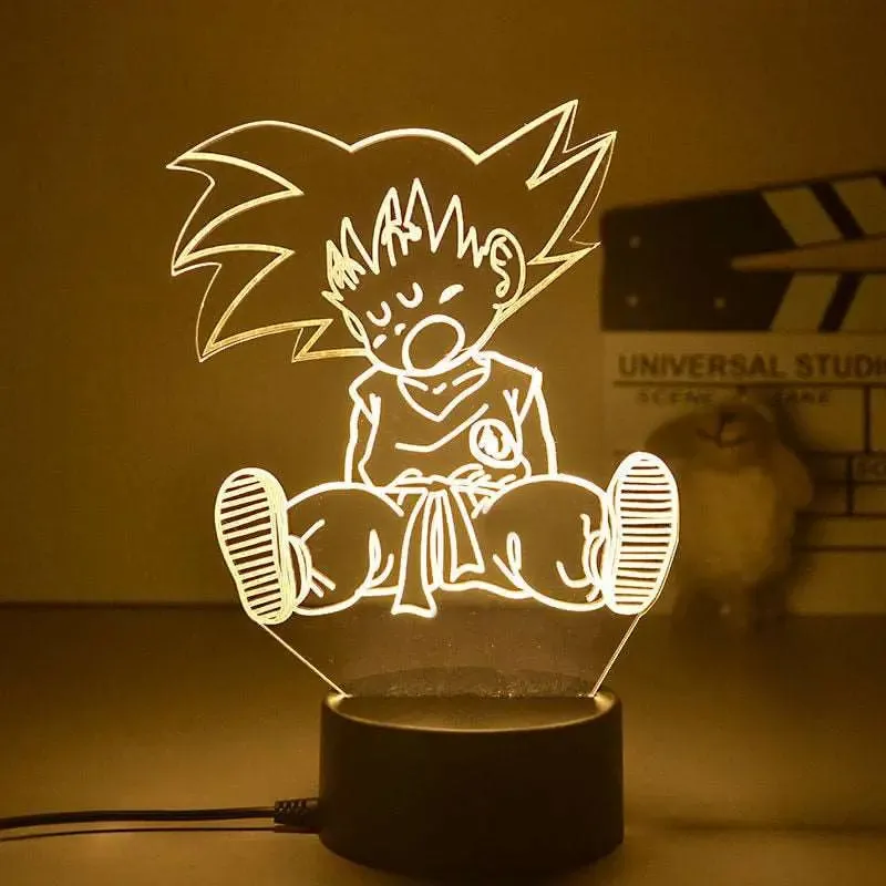 Dragon Ball Nightlight Goku figure LED