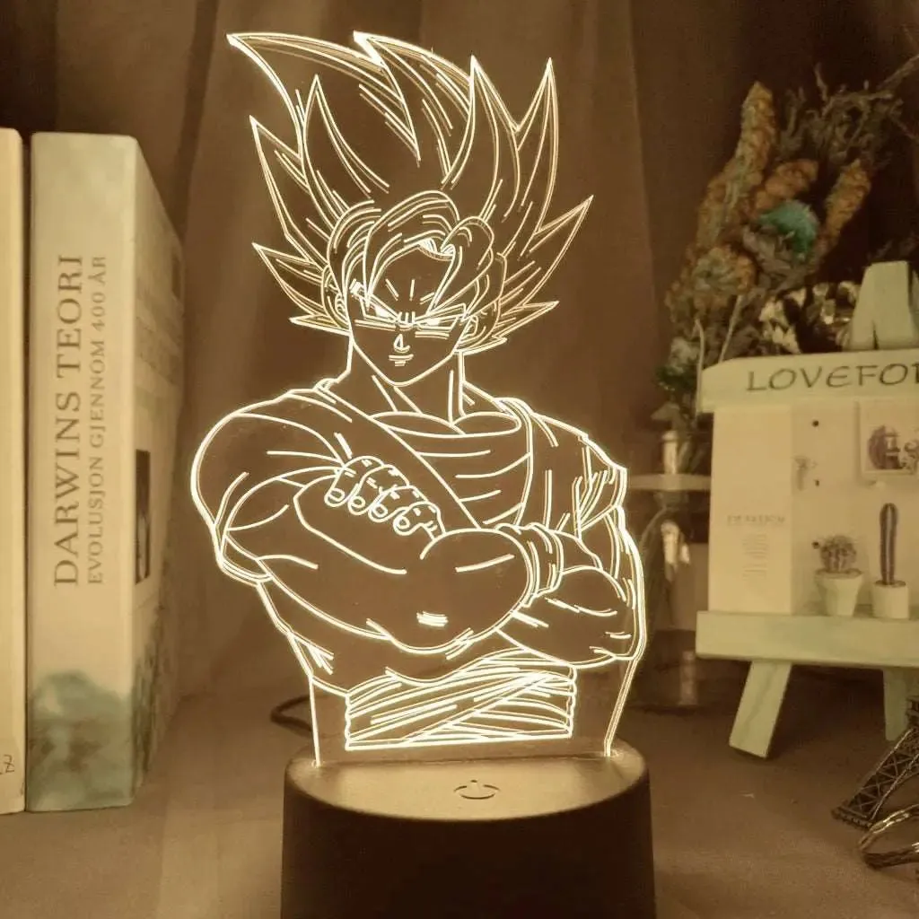 Dragon Ball Nightlight Goku figure LED