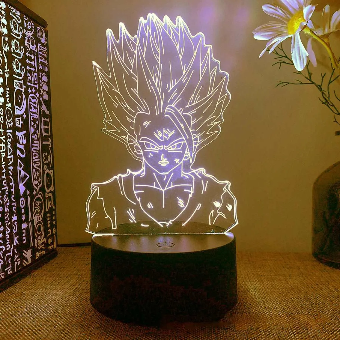 Dragon Ball Nightlight Goku figure LED