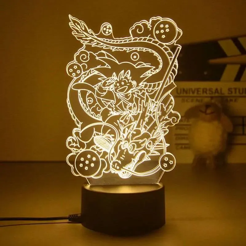 Dragon Ball Nightlight Goku figure LED