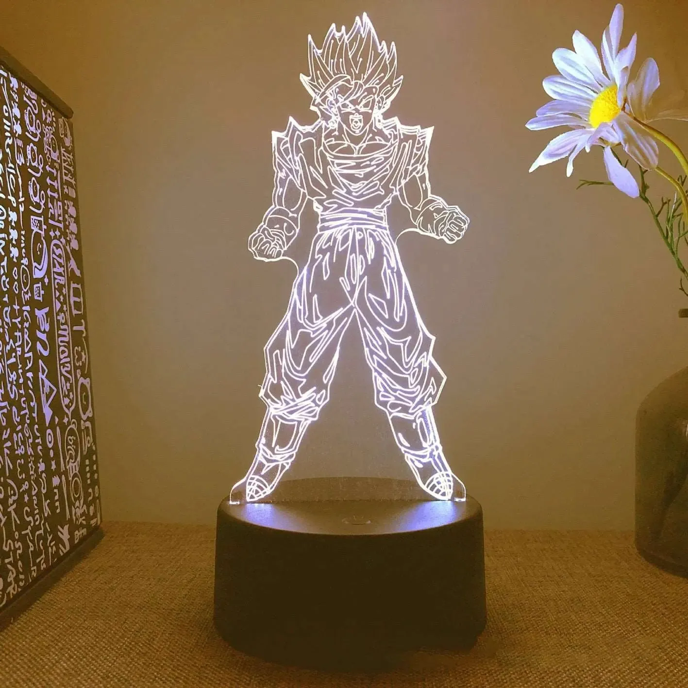 Dragon Ball Nightlight Goku figure LED