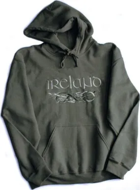 Earthen Dragons Hooded Sweatshirt - Olive